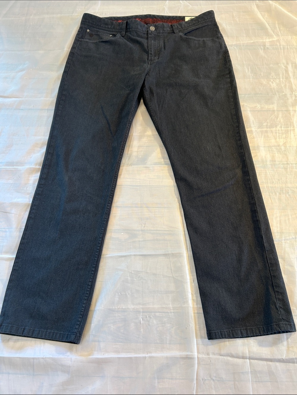 English Laundry Men's Straight Jeans in Black